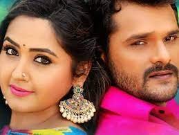 kajal raghavani & khesari lal yadav romantic swimming pool song