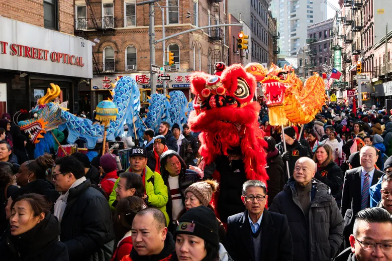 Lunar New Year Parade Held in Manhattan's Chinatown